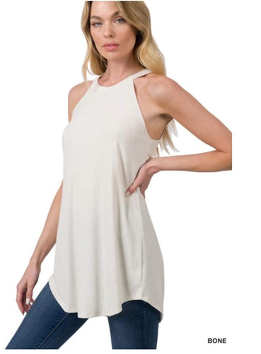 Mila Bone Rocker Tank