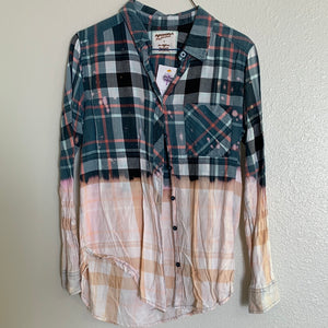 Women's Slate Blue Bleached Flannel