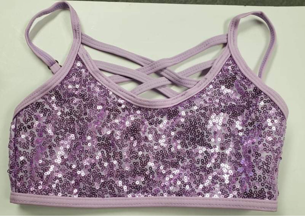 Girls Toddler Purple Bralette