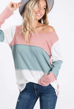 Women’s Mauve Stripe Shirt