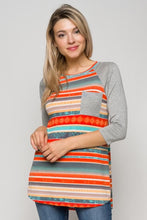 Women’s Orange stripe