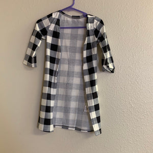 Kid’s Girls Toddler Plaid Cardigan