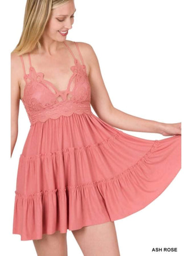 Women’s Bralette Ash Rose Dress