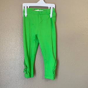 Girl's Green Leggings