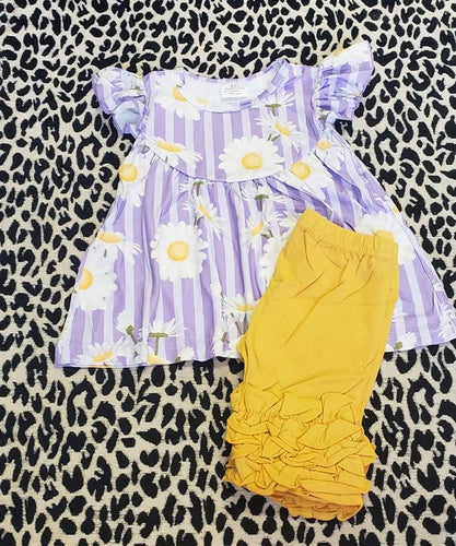 Girls Baby/Toddler Daisy Outfit