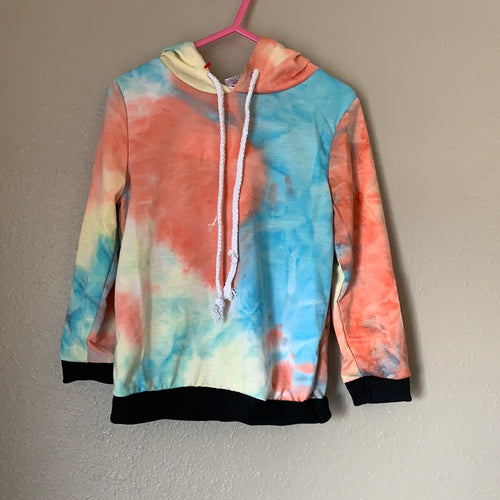 Girl's Toddler Tie Dye Hoodie