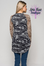 Women’s Leopard and Camo Shirt