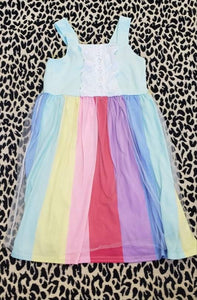 Girls Rainbow Dress