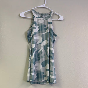 Women’s Green Camo Tank