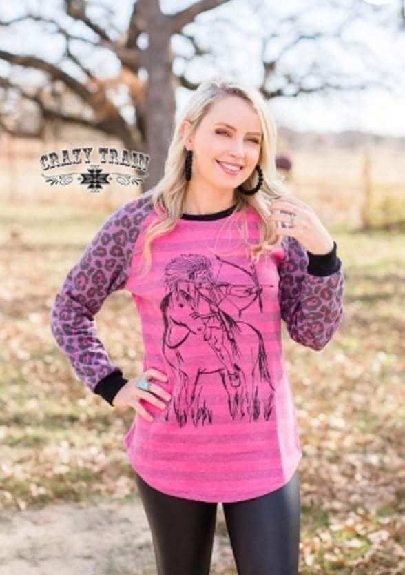 Crazy Train Indian Shirt