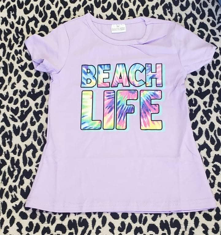 Girls Beach Life Shirt