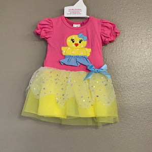 Girls Easter Chick Dress