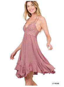 Women’s Bralette Light Rose Dress