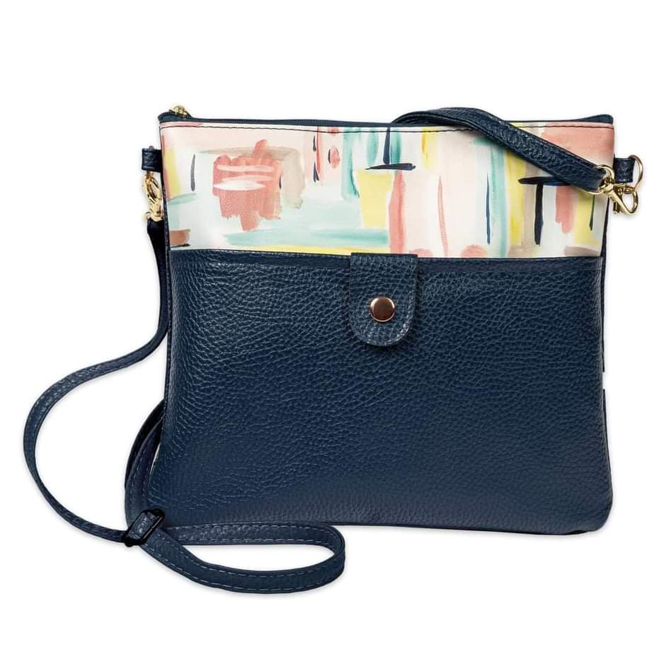 Navy Blue Crossbody Bag